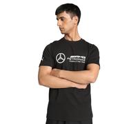 PUMA T-Shirt Mercedes-AMG Petronas Motorsport Ess con Logo da Uomo L Black