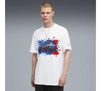 PUMA T-shirt monocromatica con grafica BMW M Motorsport da uomo, Abbigliamento, Bianco, L L