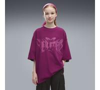 PUMA T-shirt oversize con grafica Midnight Shadow per ragazzi, Abbigliamento, Rosa, 11-12Y 11-12Y