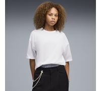 PUMA T-Shirt Oversize Her da Donna L, White