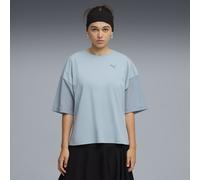 PUMA T-shirt oversize HER da donna, Abbigliamento, Blu, XL XL