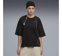 PUMA T-shirt oversize HER da donna, Abbigliamento, Nero, XS XS