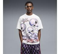 PUMA T-shirt oversize Melo Asteriks da uomo, Abbigliamento, Bianco, 3XL 3XL