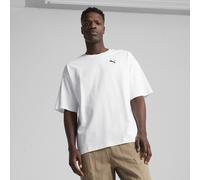 PUMA T-shirt oversize WARDROBE ESS da uomo, Abbigliamento, Bianco, M M