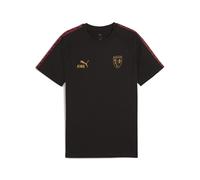 PUMA T-shirt RC Lens KING da uomo, Sport, Nero/Matte Oro, L L