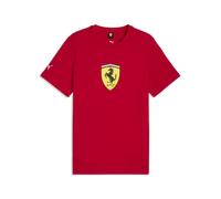 Puma Ferrari Scudetto M - T-shirt - Uomo - Rosso S