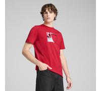 PUMA T-shirt Scuderia Ferrari HP Race Big Shield da uomo, Abbigliamento, Rosso Corsa, M M
