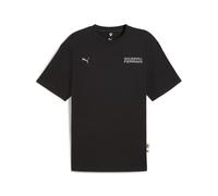 PUMA T-shirt Scuderia Ferrari Lifestyle da uomo, Motorsport, Nero, XL XL