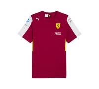 PUMA T-shirt Scuderia Ferrari LMH Replica da uomo, Abbigliamento, Dark Cherry, S S
