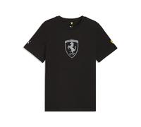 PUMA T-shirt Scuderia Ferrari Tonal Shield da uomo, Accessori, Nero, L L