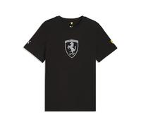 PUMA T-Shirt Scuderia Ferrari Tonal Shield da Uomo XXL, Black