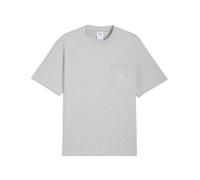 PUMA T-shirt Select Essentials Pocket da uomo, Accessori, Grigio, S S