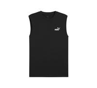 PUMA T-Shirt Senza Maniche Essentials con Logo N. 1 da Uomo S Black