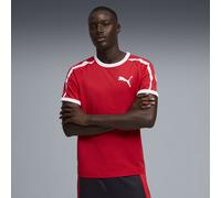 PUMA T-shirt T7 Big Cat da uomo, Abbigliamento, Rosso, S S