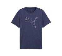 PUMA T-shirt TAD ESSENTIALS Heather Cat da uomo, Abbigliamento, Blu, XL XL