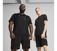 PUMA T-shirt TAD ESSENTIALS Heather Cat da uomo, Abbigliamento, Nero, S S