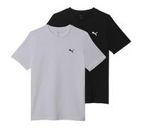 PUMA T-Shirt Unisex con Logo Ess Multipack M (Confezione da 1)