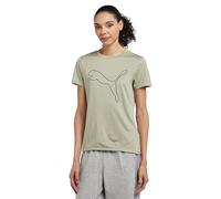 Puma T-Shirt Unisex W Tad Essential Heather Logo Tee (Confezione da 1)