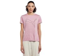 Puma T-Shirt Unisex W Tad Essential Heather Logo Tee (Confezione da 1)
