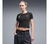 Puma - WARDROBE ESS Baby Tee Nero - Abbigliamento - Taglia XL XL Nero