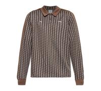 PUMA - T7 Longsleeve Polo - - Tops - Uomo - Marrone - S