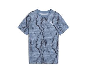 PUMA Tad Ess AOP Poly Tee B - Maglietta da Ragazzo (Confezione da 1)