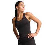 PUMA - Essential - Top senza maniche 2 in 1 nero con scollo a vogatore XS