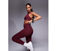 PUMA - Tad Essential - Leggings da allenamento bordeaux-Rosso XL