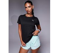 PUMA - Tad Essential - T-shirt da allenamento girocollo nera-Nero XS