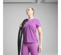 PUMA TAD ESSENTIALS V-Neck Tee Women, Abbigliamento, Wild Berry, XS XS