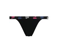 PUMA Tanga brief Slip bikini, Nero (Black Combo), S Donna