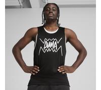 PUMA Tank top da basket Jaws Core da uomo, Abbigliamento, Nero, M M