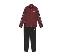 PUMA Tape Sweat Suit FL B - Tuta Ragazzi, Intense Red, 670114