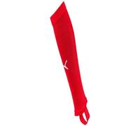 PUMA Team Liga-Calze a Maglia Core Calzini da Calcio, Red Bianca, XL Uomo