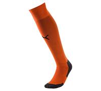 Puma Team Liga Socks Core Calzettoni da Calcio, Arancione (Golden Poppy/Black), 35-38 Uomo