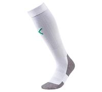 Puma Team Liga Socks Core Calzettoni da Calcio, Bianco (White/Pepper Green), 47-49 Uomo