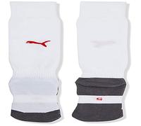 Puma Team Liga Socks Core Calzettoni da Calcio, Bianco (White/Red), 31-34 Uomo