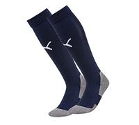 Puma Team Liga Socks Core Calzettoni da Calcio, Blu (Peacoat/White), 43-46 Uomo