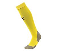 Puma Team Liga Socks Core Calzettoni da Calcio, Giallo (Cyber Yellow/Black), 43-46 Uomo