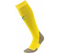 Puma Team Liga Socks Core Calzettoni da Calcio, Giallo (Cyber Yellow/Electric Blue Lemonade), 43-46 Uomo