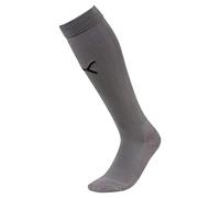 Puma Team Liga Socks Core Calzettoni da Calcio, Grigio (Steel Grey/Black), 47-49 Uomo
