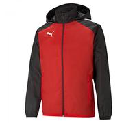 PUMA Team, Sport Coat Uomo, Rouge/noir, S