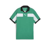 PUMA teamCLASSIC Match Jersey Jr, 128, Sport Verde Bianco Nero