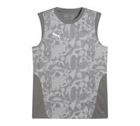 Puma TeamCUP 659168 - Maglia da allenamento senza maniche piatta, misura media, colore: Grigio
