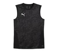 Puma TeamCUP 659168 - Maglia senza maniche Puma Black-Puma Silver-Flat Dark Gray-M