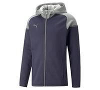 PUMA Teamcup Casuals Jkt con Cappuccio, Giacca Uomo, Notte parigina, 3XL