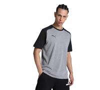 PUMA Teamcup Casuals Tee, Maglietta Uomo, Grigio Erica, XXL