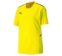 PUMA teamCUP Jersey Jr Maglietta, Bambino, Cyber Yellow, 164
