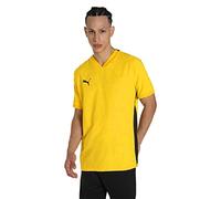PUMA Teamcup Jersey, Maglietta Uomo, Giallo Cyber, L