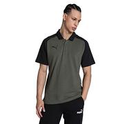 PUMA TeamCUP - Polo Casual, Taglia XXL, Colore: Verde Muschio